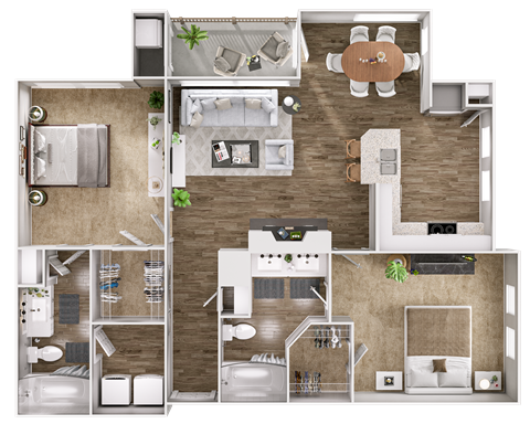 B2B Floor Plan at Greys Harbor at Lake Norman, Huntersville, 28078